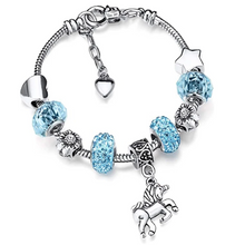 Load image into Gallery viewer, Inspired Charm Unicorn Bracelet
