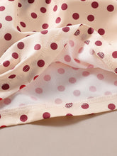 Load image into Gallery viewer, Big Bow Polka Dots Dress
