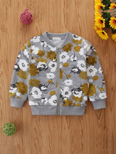 Load image into Gallery viewer, Flower Bomber Jacket
