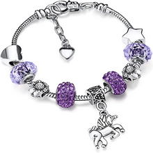 Load image into Gallery viewer, Inspired Charm Unicorn Bracelet
