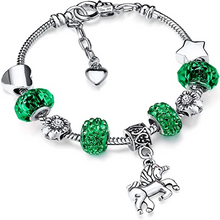 Load image into Gallery viewer, Inspired Charm Unicorn Bracelet
