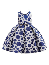 Load image into Gallery viewer, Fit &amp; Flare Beaded Trim Polka Dots
