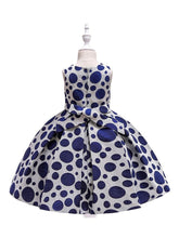 Load image into Gallery viewer, Fit &amp; Flare Beaded Trim Polka Dots
